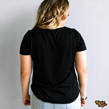 Load image into Gallery viewer, Women&#39;s Basic Tee in &#39;Black&#39;
