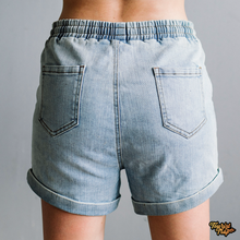 Load image into Gallery viewer, Women&#39;s Denim Shorts in &#39;Blue&#39;
